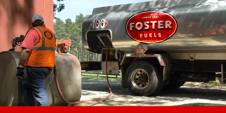 Foster Fuels team refueling a diesel fuel tank