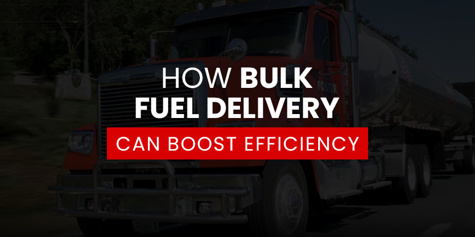 How bulk fuel delivery can boost efficieny