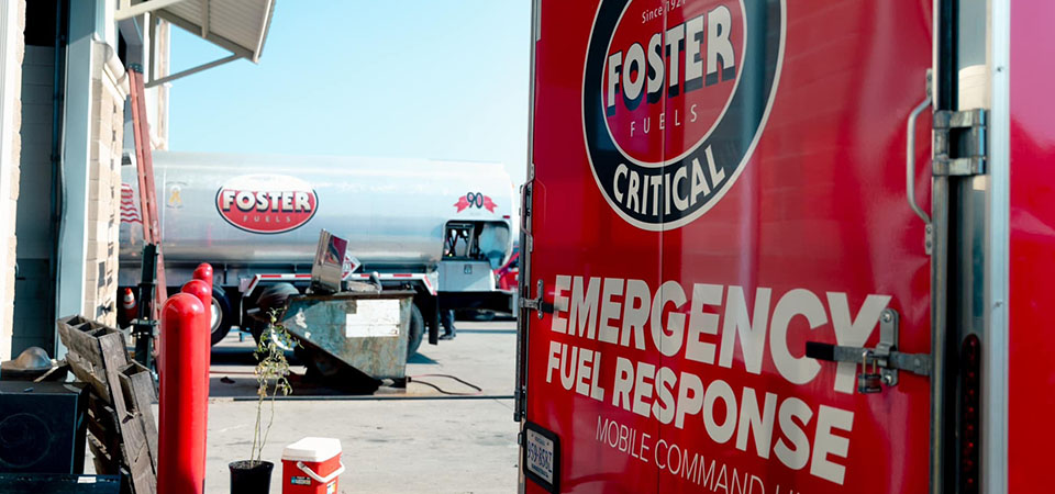 Mission Critical emergency fuel response trailer and fuel truck
