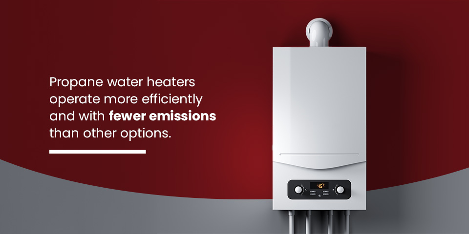 Propane Water Heaters Are More Efficient