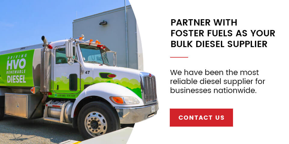 Partner with Foster Fuels as your reliable diesel supplier