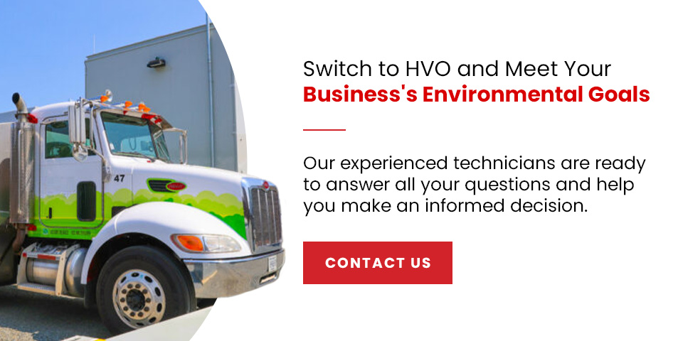 Switch to HVO and Meet Your Business's Environmental Goals