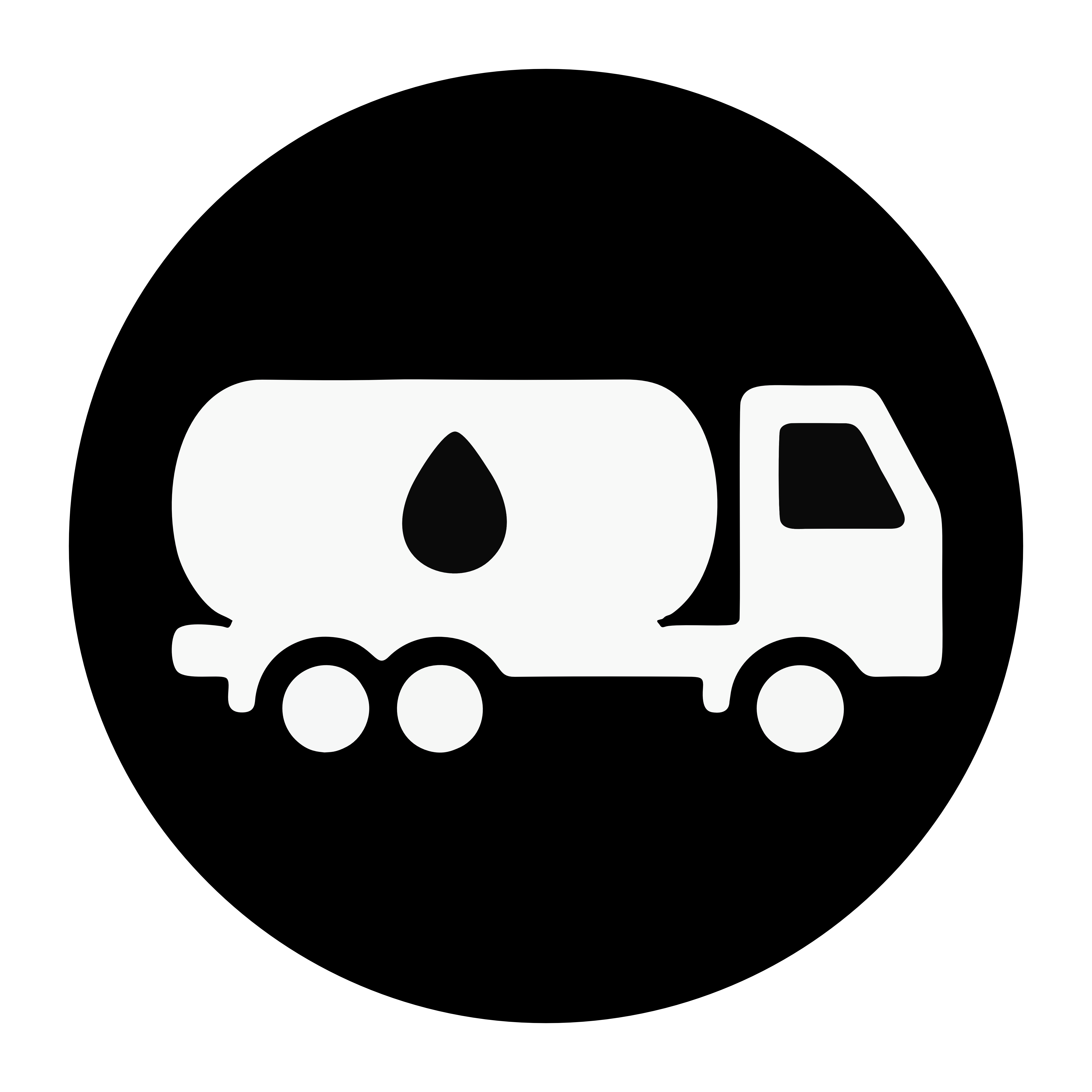 Propane delivery tanker icon